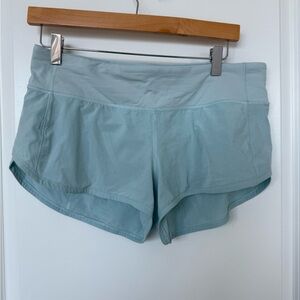 lululemon athletica Women's Sky Blue Athletic Shorts